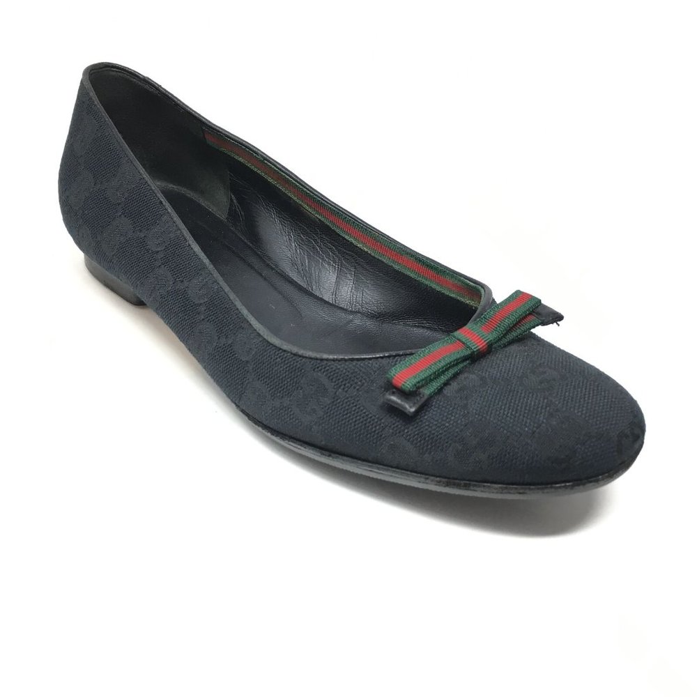 Gucci GG Monogram Loafers Shoes Size 37 EU/7 US